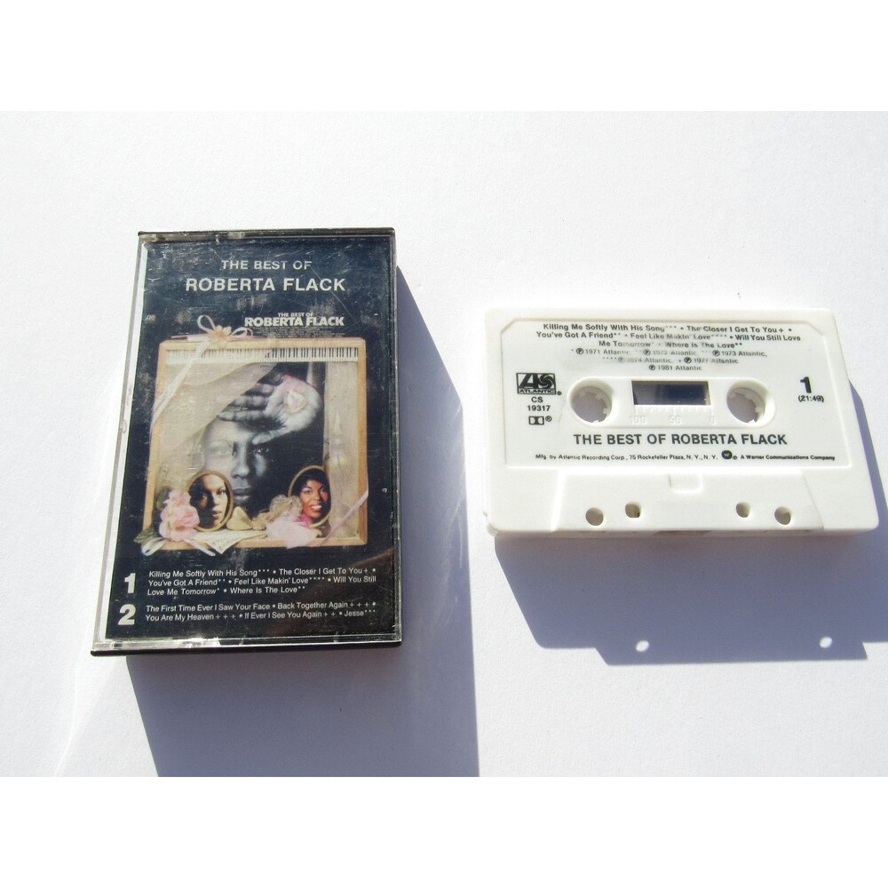 Roberta Flack - The Best Of Roberta Flack Cassette 1981 Soul R&B Atlantic